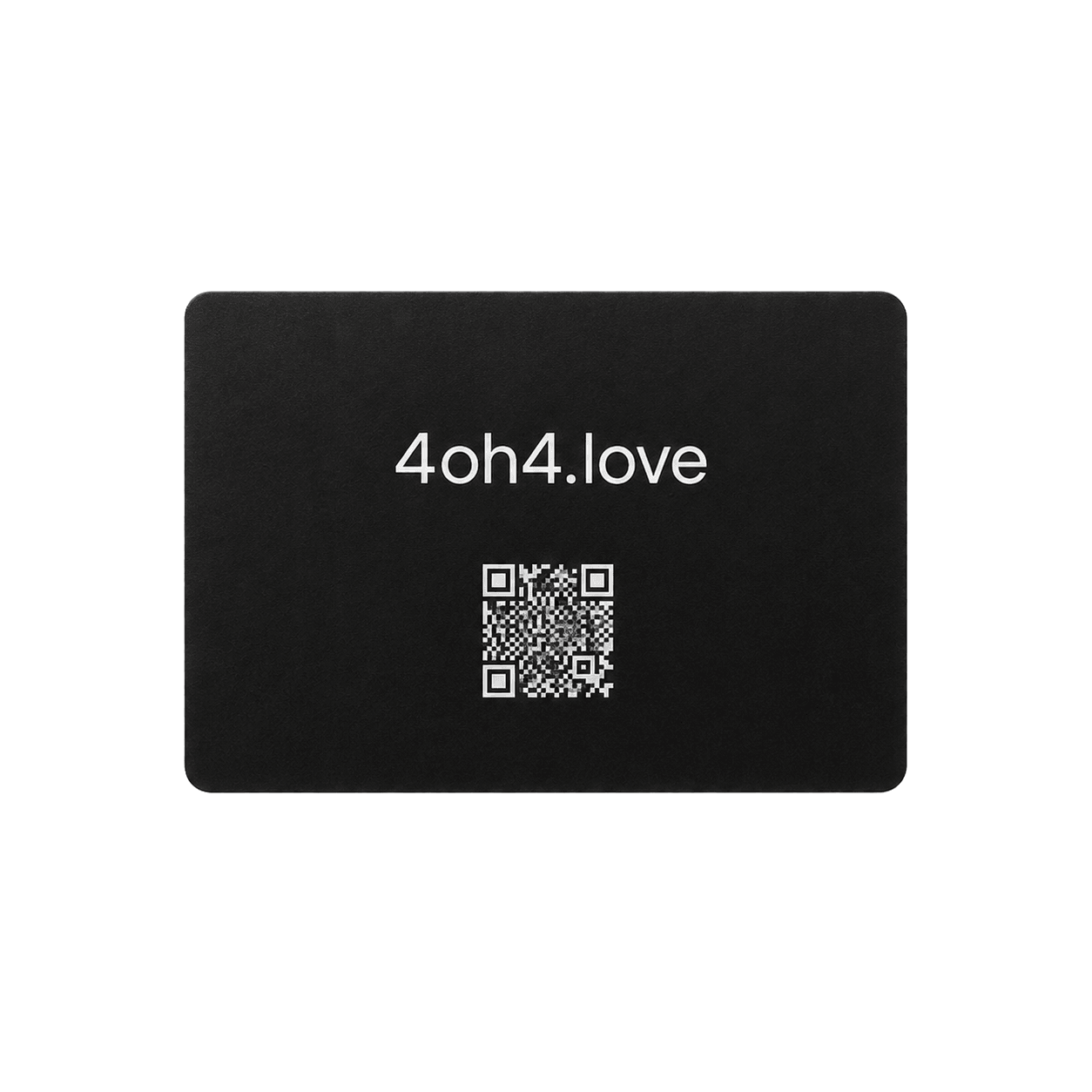 NFC + QR Card product image
